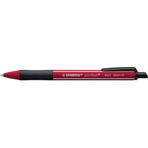 STABILO Химикалка, 0, 5 мм, с бутон, бордо перо, STABILO "NatureCOLORS Wildflowers", синя 6034/1-41 (6034/1-41)