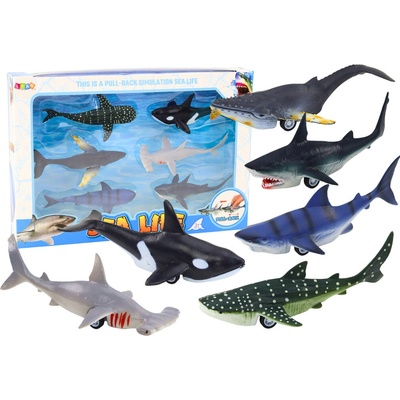 mamido Figúrky morských zvierat na kolieskach