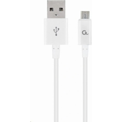 Gembird CC-USB2P-AMmBM-1M-W USB 2.0 AM na MicroUSB (AM/BM), 1m, bílý