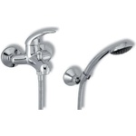 FERRO Metalia 55 - Смесител за вана 100 мм, с медицинска дръжка, хром 55024L, 0 (55024L,0)