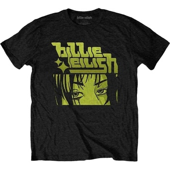 Billie Eilish Anime Logo Black L Риза (BILLIETS40MB03)