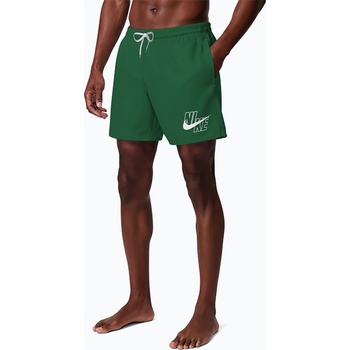 Nike Мъжки бански шорти Nike Logo Lap 5 Volley malachite