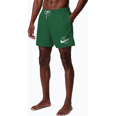 Nike Мъжки бански шорти Nike Logo Lap 5 Volley malachite