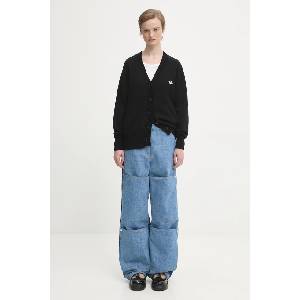Fiorucci Вълнена жилетка Angel Patch Merino Wool (W02FPKCA257KN03BK01)