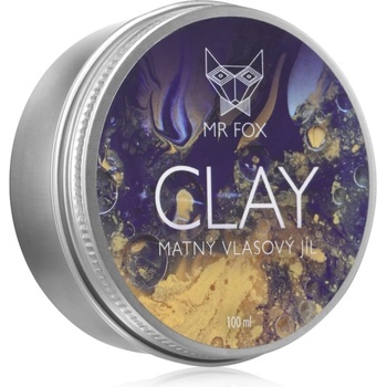 MR FOX Clay стилизиращ клей за коса 100ml