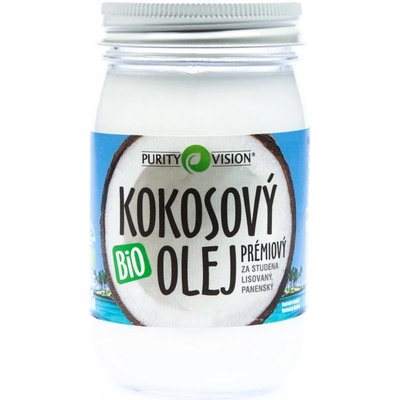 Purity Vision Kokosový olej panenský BIO 420 ml – Zbozi.Blesk.cz