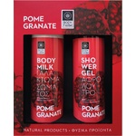 Bodyfarm Комплект Pomegranate - Душ гел и Мляко за тяло, 2 х 250 ml - baby