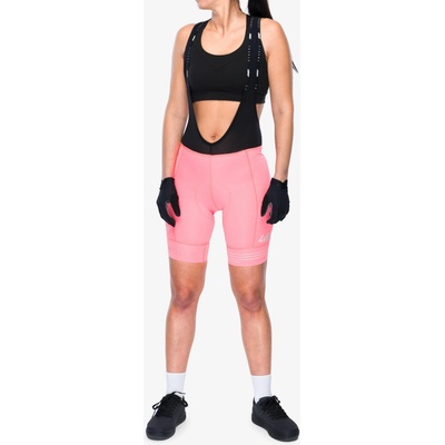 Leatt dámske krátke Bib MTB Endurance 6.0 racing pink
