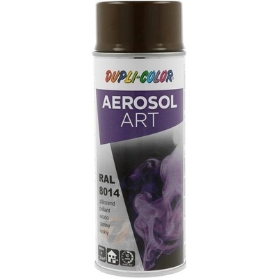 Motip Dupli Color ART farba v spreji 400 ml RAL 8014 sépiová hnedá lesklá