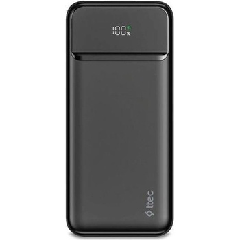 Ttec Външна батерия ttec ReCharger LCD 10.000mAh PD 20W Powerbank (8694470004655)