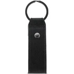 BUGATTI Кожен ключодържател Bugatti Black Magic, черен (49 1239 01)