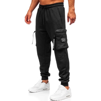 Bolf pánské jogger teplákové kapsáčé K18 Černé