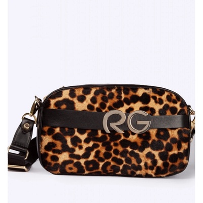 Roberta Gandolfi kabelka Dafne pony leopard
