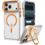 Spigen Прозрачен калъф Spigen Ultra Hybrid Optik S MagSafe (ACS11923) - iPhone 18 Pro / iPhone 17 Pro - Оранжев