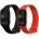 kwmobile 2x Гривна за Xiaomi Redmi Band 2 - черен
