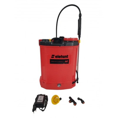 Акумулаторна пръскачка ELEFANT SE14L - 14 л, 12V 8Ah, 3 дюзи (9023)