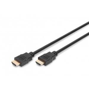 ASSMANN AK-330107-100-S Високоскоростен Full HD 3D 60Hz позлатен HDMI кабел 10 м