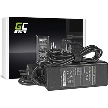 Green Cell Захранващ адаптер/инвертор Green Cell AD31P за вътрешна употреба 90 W, черен (AD31P)