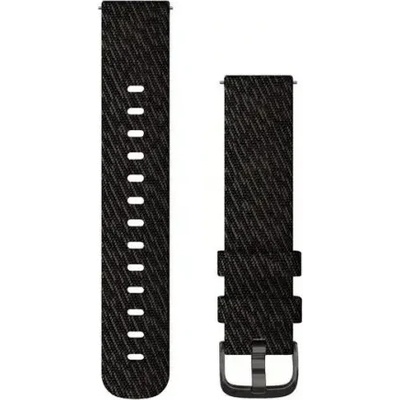 Garmin Бързоосвобождаваща се каишка - Black Pepper Woven Nylon с Slate (20 мм) 010-12924-13 (010-12924-13)