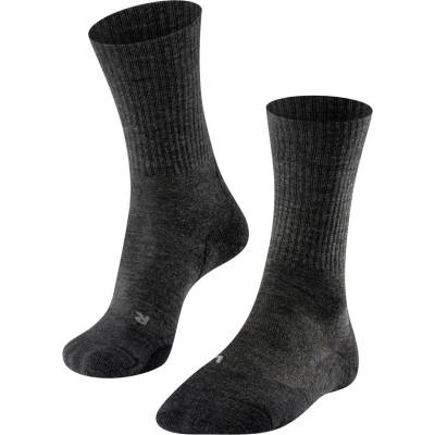 Falke Дамски туристически чорапи Falke Women's TK2 Wool Walking socks - Smog - размер 43/44 (EU) (201-0464-0215)