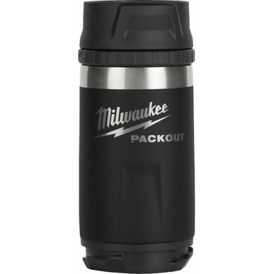 Milwaukee termohrnek PACKOUT 532 ml s víčkem černý