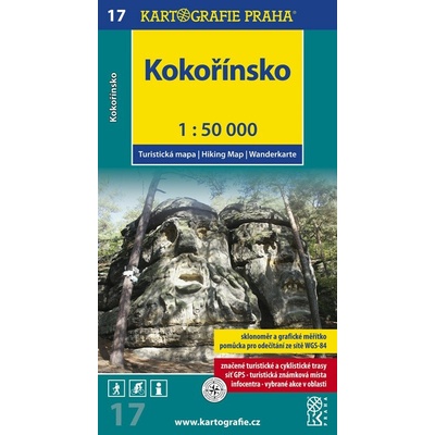 Kartografie PRAHA, a. s. Kokořínsko (č. 17), 1 : 50 000