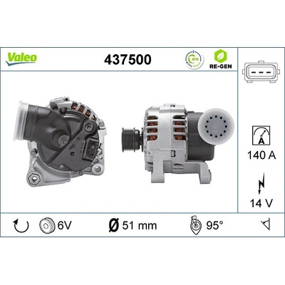 generátor VALEO 437500