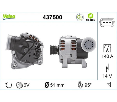 generátor VALEO 437500