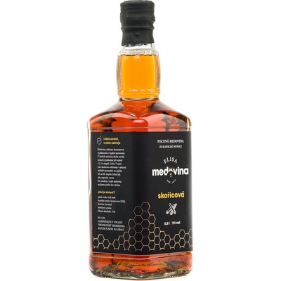 Medovina Elisa Skořicová medovina 0,5 l