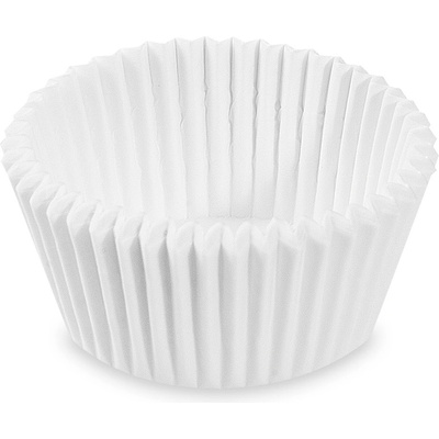PAP Cukrárenský košíček biely Ø45x25mm 1000 ks