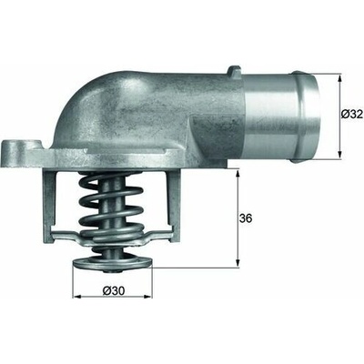 Termostat chladící kapaliny MAHLE ORIGINAL TI 212 87D (TI21287D)
