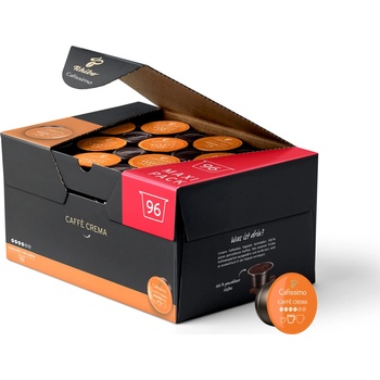 TCHIBO CAFISSIMO CAFFE CREMA VOLLMUNDIG 96 kapsule