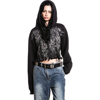 Affliction Requiem Frost Crop čierna