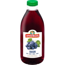 Andros 100% Hroznová šťáva 1 l