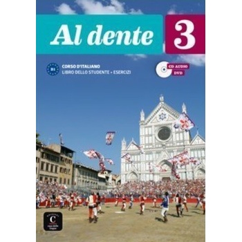 Al dente 3 (B1) – Libro + quad. degli eser. + CD + DVD