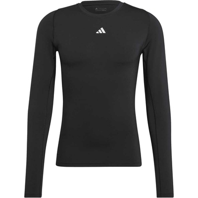 adidas Techfit Long Sleeve Tee čierna