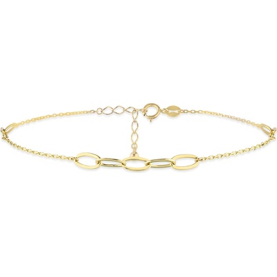 Lillian Vassago náramek typu Rolo s ovály LLV06-GB089