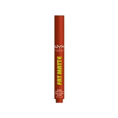 NYX Professional Makeup Fat Matte Smooth Rtěnka Hnědá 2 g
