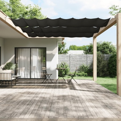 vidaXL Vertikální markýza antracitová 140 x 420 cm oxfordská látka
