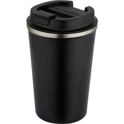 Newport dvoustěnný vakuově izolovaný hrnek z nerezové oceli o objemu 350 ml Černá