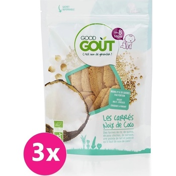 Good Gout Bio Kokosové vankúšiky 3 x 50 g
