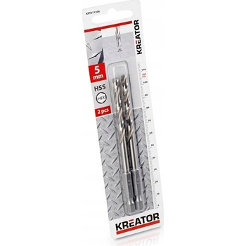 Kreator vrták do kovu HEX 5,0 mm HSS KRT011306
