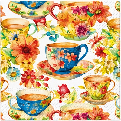 PAW Ubrousky TaT Summer Tea 33x33cm