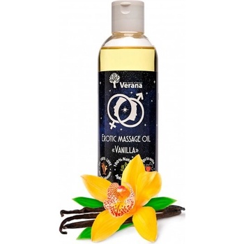 Verana Erotický masážny olej Vanilka 250 ml
