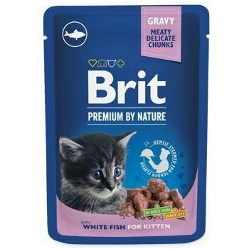 Brit Premium Cat Kitten White Fish 100 g