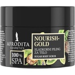 Afrodita Cosmetics SPA Nourish Gold Захарен ексфолиант за тяло, 175 g - baby