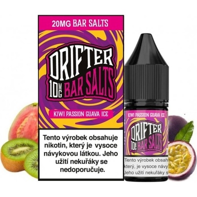 Juice Sauz Drifter Bar Salts Kiwi Passionfruit Guava Ice 10 ml 20 mg