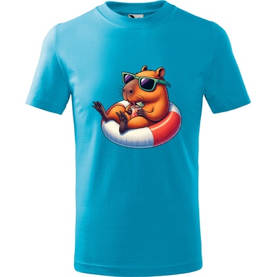 Handel detské tričko Cappy chill tyrkysová