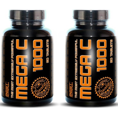 Best Nutrition Mega C 1000 2 x 90 tabliet