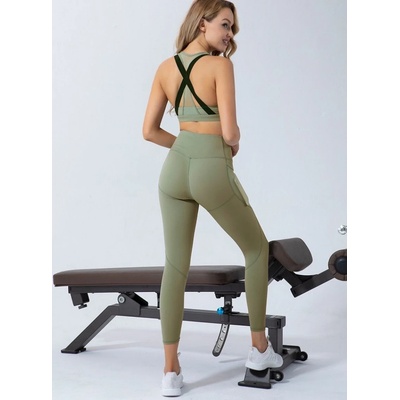 Sportovní set Bum lift Melody s kapsou khaki – Hledejceny.cz